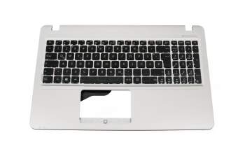 AEXKAG00010 Original Quanta Tastatur inkl. Topcase DE (deutsch) schwarz/silber