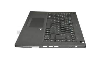AEZ8VG01110 Original Acer Tastatur inkl. Topcase DE (deutsch) schwarz/schwarz mit Backlight