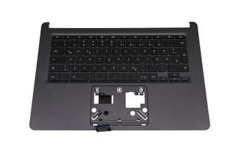 AEZBCG00010 Original Acer Tastatur inkl. Topcase DE (deutsch) weiß/schwarz