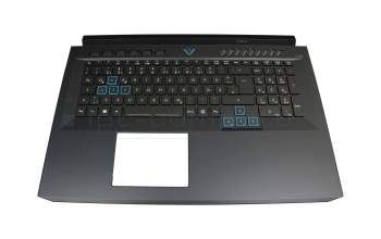 AEZGQG00010 Original Acer Tastatur inkl. Topcase DE (deutsch) schwarz/schwarz mit Backlight