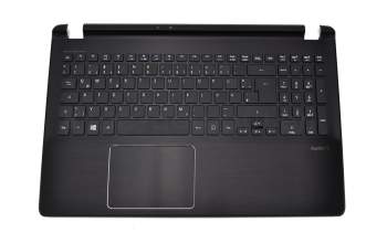 AEZRKG01110 Original Quanta Tastatur inkl. Topcase DE (deutsch) schwarz/schwarz