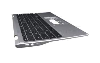 AK03T_C11B Original Acer Tastatur inkl. Topcase DE (deutsch) schwarz/silber