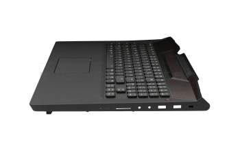 AM13U000100 Original Lenovo Tastatur inkl. Topcase DE (deutsch) schwarz/schwarz mit Backlight