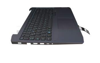 AM1JM000500 Original Lenovo Tastatur inkl. Topcase DE (deutsch) schwarz/blau mit Backlight