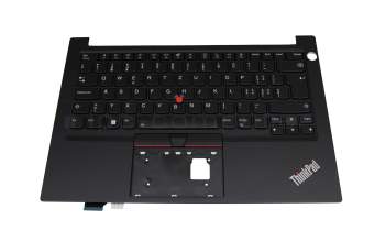 AM1PQ000100 Original Lenovo Tastatur inkl. Topcase CH (schweiz) schwarz/schwarz mit Backlight und Mouse-Stick