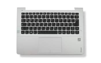 AM1QK000B00RYT Original Lenovo Tastatur inkl. Topcase DE (deutsch) schwarz/silber mit Backlight