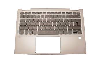 AM1YJ000B00 Original Lenovo Tastatur inkl. Topcase DE (deutsch) grau/silber mit Backlight