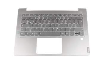 AM2GE000B00 Original Lenovo Tastatur inkl. Topcase DE (deutsch) grau/grau mit Backlight