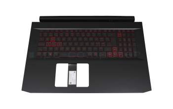 AM326000100 Original Acer Tastatur inkl. Topcase CH (schweiz) schwarz/rot/schwarz mit Backlight GTX1650