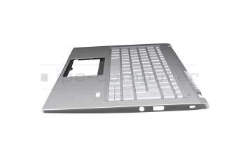 AM3K9000L00 Original Acer Tastatur inkl. Topcase DE (deutsch) silber/silber mit Backlight