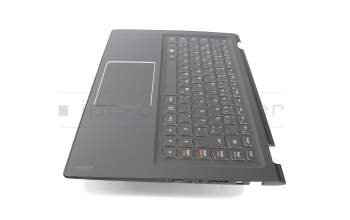 AP0YC000300 Original Lenovo Tastatur inkl. Topcase DE (deutsch) schwarz/schwarz mit Backlight