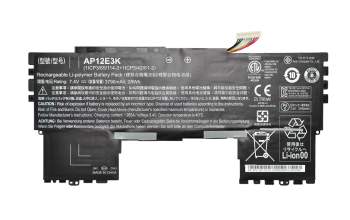 AP12E3K Original Acer Akku 28Wh