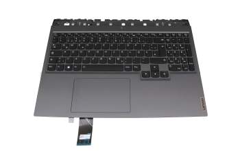 AP1ZV000100 Original Lenovo Tastatur inkl. Topcase DE (deutsch) schwarz/grau mit Backlight