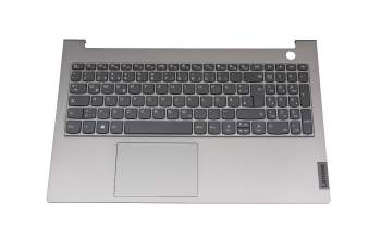 AP2XE000H00 Original Lenovo Tastatur inkl. Topcase DE (deutsch) dunkelgrau/grau