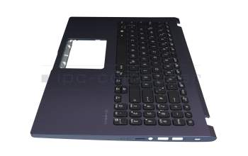 ASM18M9 Original Asus Tastatur inkl. Topcase DE (deutsch) schwarz/blau mit Backlight