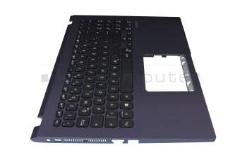 ASM18M9 Original Asus Tastatur inkl. Topcase DE (deutsch) schwarz/blau mit Backlight