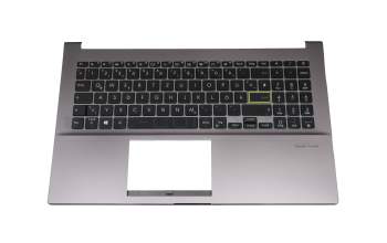ASM19G66D0J5281 Original Asus Tastatur inkl. Topcase DE (deutsch) schwarz/grau mit Backlight