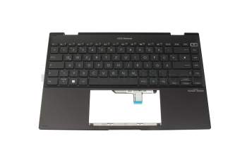 ASM21H3 Original Asus Tastatur inkl. Topcase DE (deutsch) schwarz/schwarz mit Backlight