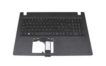 Acer Aspire 3 (A315-21) Original Tastatur inkl. Topcase SF (schweiz-französisch) schwarz/schwarz