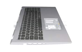 Acer Aspire 5 (A515-56) Original Tastatur inkl. Topcase DE (deutsch) schwarz/silber mit Backlight
