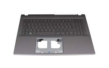 Acer Aspire 5 (A515-57) Original Tastatur inkl. Topcase DE (deutsch) grau/grau mit Backlight