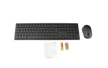 Acer Aspire C24 AiO (C24-1851) Original Tastatur inkl. Topcase DE (deutsch) schwarz/schwarz (Kabellos), inkl. Maus, Batterien
