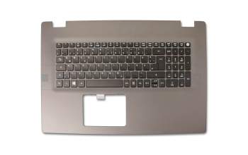 Acer Aspire E5-772 Original Tastatur inkl. Topcase DE (deutsch) schwarz/grau mit Backlight
