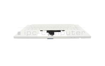Acer ConceptD 3 (CC314-72) Original Tastatur inkl. Topcase DE (deutsch) weiß/weiß mit Backlight (mit Stiftfach)