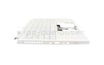 Acer ConceptD 3 (CN314-72) Original Tastatur inkl. Topcase DE (deutsch) weiß/weiß mit Backlight (ohne Stiftfach)