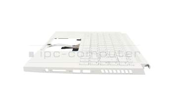 Acer ConceptD 3 (CN314-72G) Original Tastatur inkl. Topcase DE (deutsch) weiß/weiß mit Backlight (ohne Stiftfach)