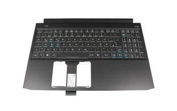 Acer Predator Helios 300 (PH315-52) Original Tastatur inkl. Topcase DE (deutsch) schwarz/schwarz mit Backlight
