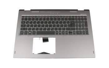 Acer Spin 5 (SP515-51GN) Original Tastatur inkl. Topcase DE (deutsch) schwarz/silber mit Backlight