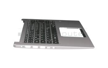 Acer Swift 3 (SF314-41G) Original Tastatur inkl. Topcase DE (deutsch) schwarz/silber mit Backlight