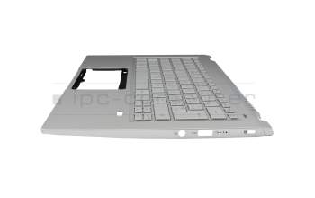 Acer Swift 3 (SF314-43) Original Tastatur inkl. Topcase CH (schweiz) silber/silber mit Backlight