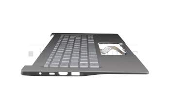 Acer Swift 3 (SF314-59) Original Tastatur inkl. Topcase DE (deutsch) silber/silber mit Backlight