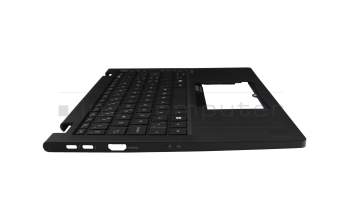 Acer TravelMate P6 (TMP614-73) Original Tastatur inkl. Topcase CH (schweiz) schwarz/schwarz mit Backlight