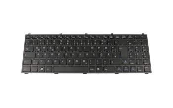 Alternative für 6-79-W255E0K-U70-1C Original Clevo Tastatur DE (deutsch) schwarz
