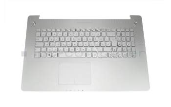 Alternative für 90NB0201-R32GE0 Original Asus Tastatur inkl. Topcase DE (deutsch) silber/silber
