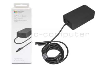 Alternative für Q5N-00003 Original Microsoft Netzteil 65 Watt abgerundete Bauform (inkl. USB Anschluß)