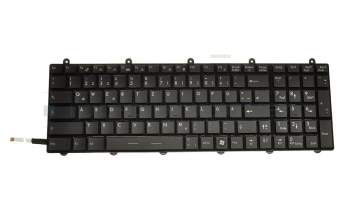 Alternative für V123322AK1 Original MSI Tastatur DE (deutsch) schwarz mit Backlight