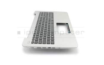 Asus A555UB Tastatur inkl. Topcase DE (deutsch) schwarz/silber B-Ware