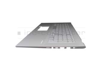 Asus Business P1701CEA Original Tastatur inkl. Topcase DE (deutsch) silber/silber