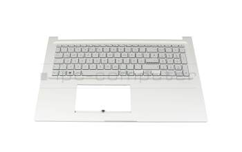 Asus F1704VA Original Tastatur inkl. Topcase DE (deutsch) grau/silber