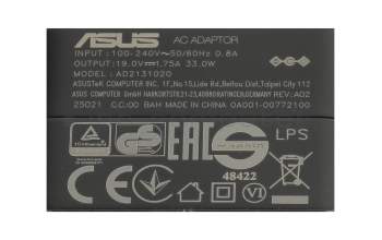 Asus F453SA Original Netzteil 33,0 Watt EU Wallplug kleine Bauform