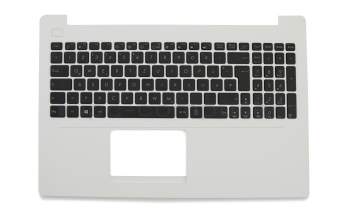 Asus F553SA Original Tastatur inkl. Topcase DE (deutsch) schwarz/weiß