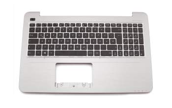 Asus F556UV Original Tastatur inkl. Topcase DE (deutsch) schwarz/rosé