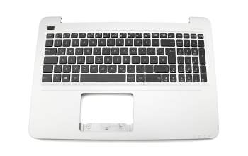 Asus F556UV Original Tastatur inkl. Topcase DE (deutsch) schwarz/silber