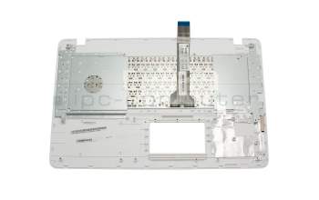 Asus F751LD Original Tastatur inkl. Topcase FR (französisch) weiß/weiß