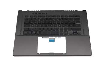 Asus GA503QS Original Tastatur inkl. Topcase DE (deutsch) schwarz/grau mit Backlight