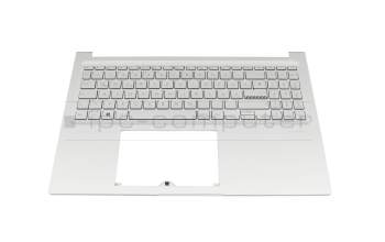 Asus M1603QA Original Tastatur inkl. Topcase DE (deutsch) silber/silber